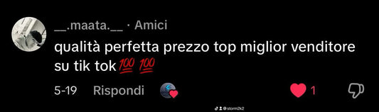 ✨ Tutte le Recensioni ✨ - STORM OFFICIAL STORE